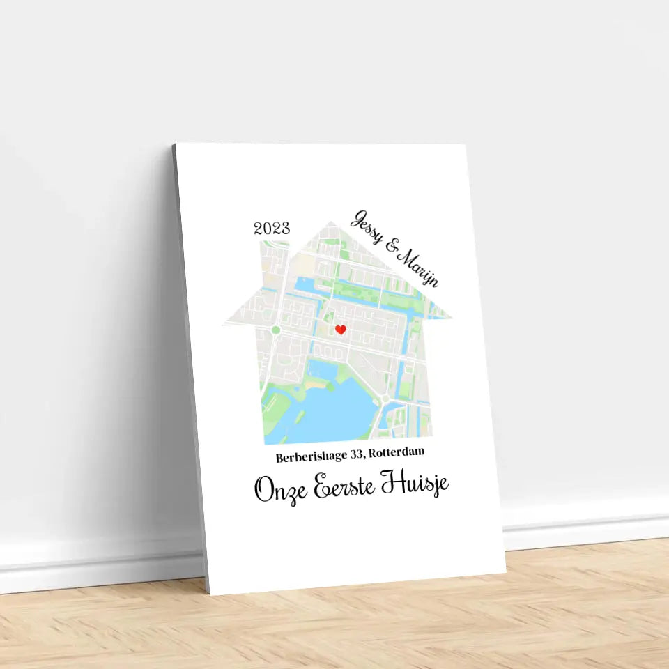 Custom Map Van Huis | Home Decoratie