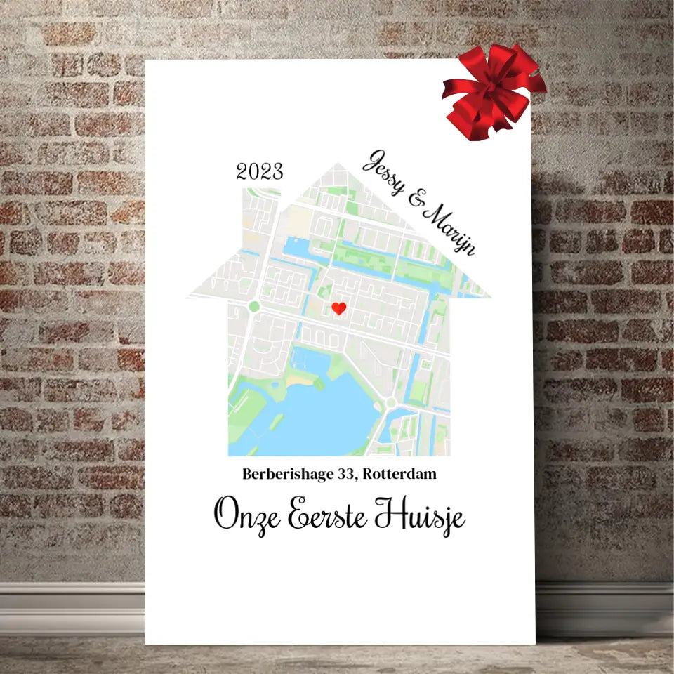 Custom Map Van Huis | Home Decoratie