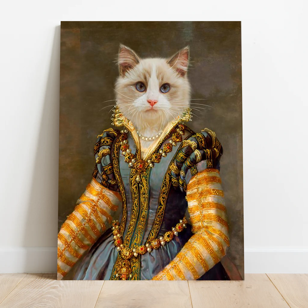 Custom Royal Portrait Pet