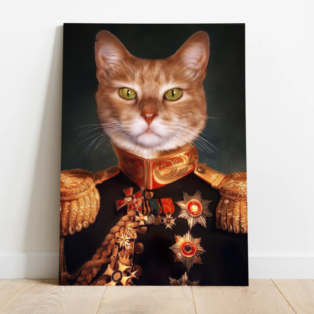 Custom Royal Portrait Pet