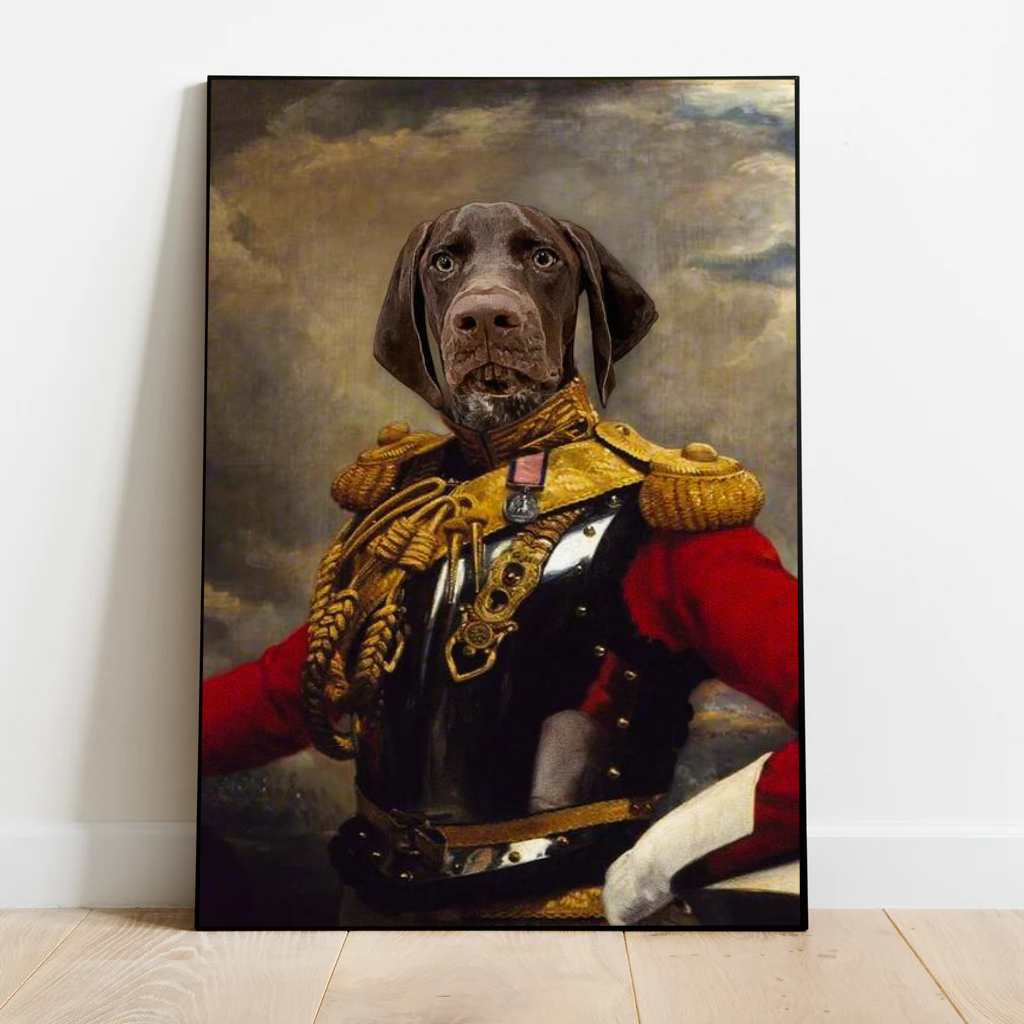 Custom Royal Portrait Pet